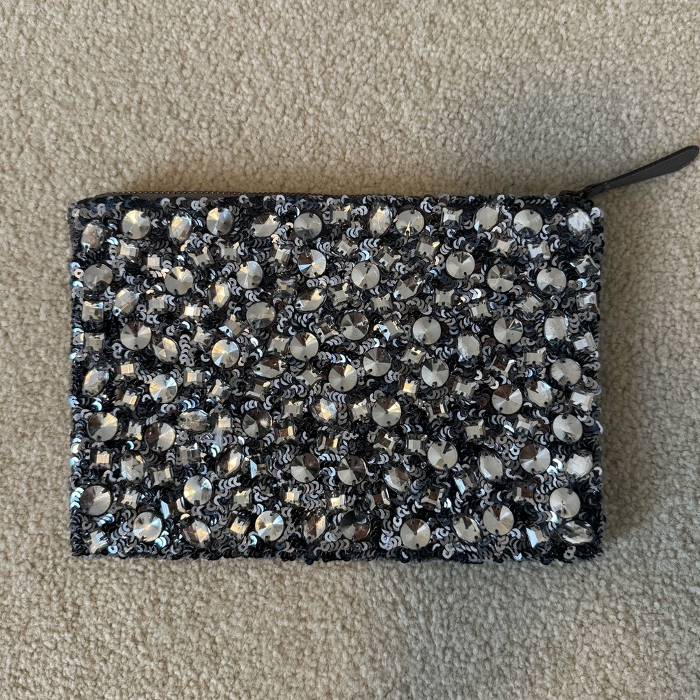 Sequin Clutch Bag